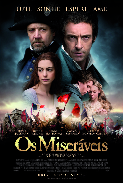 Les Mis&eacute;rables - Brazilian Movie Poster