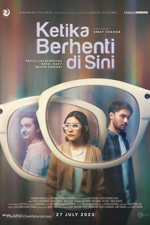 Ketika Berhenti di Sini - Indonesian Movie Poster