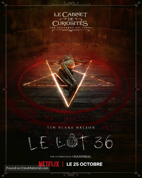 &quot;Guillermo del Toro&#039;s Cabinet of Curiosities&quot; - French Movie Poster