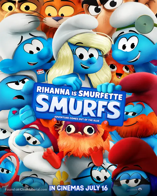 Smurfs - Malaysian Movie Poster