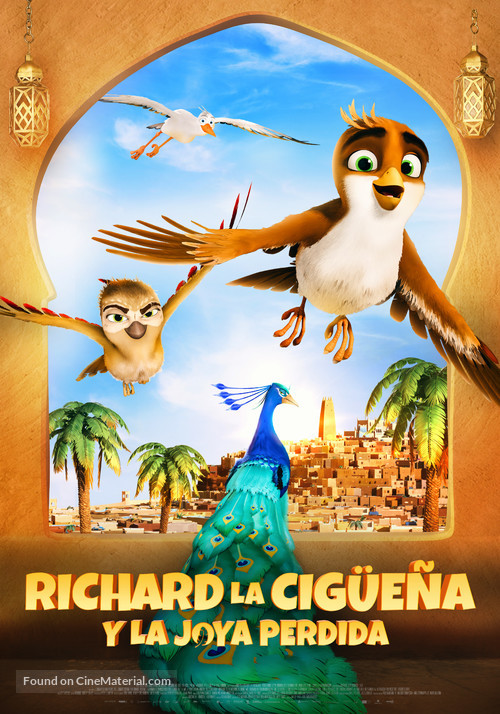 Richard the Stork and the Mystery of the Great Jewel - Spanish Movie Poster