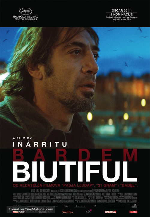 Biutiful - Croatian Movie Poster