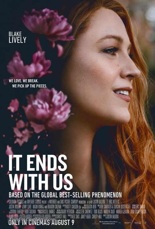 It Ends with Us - British Movie Poster