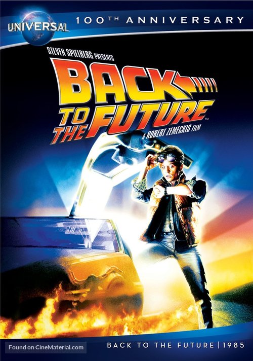Back to the Future - DVD movie cover