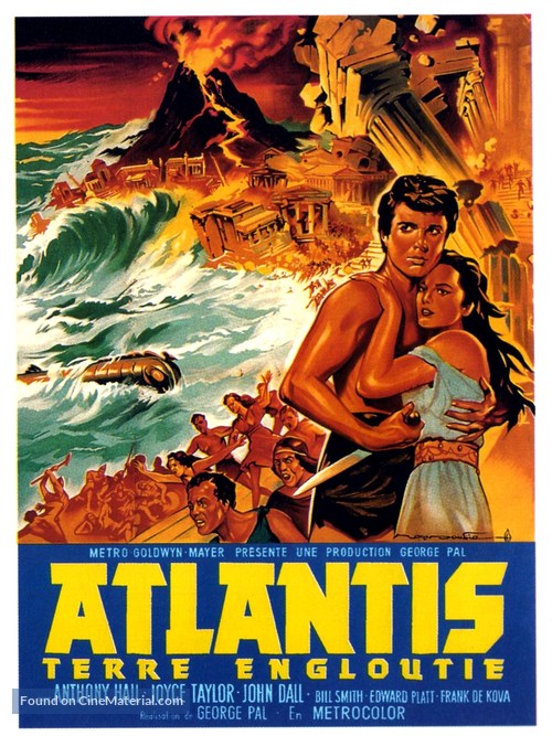 Atlantis, the Lost Continent - French Movie Poster