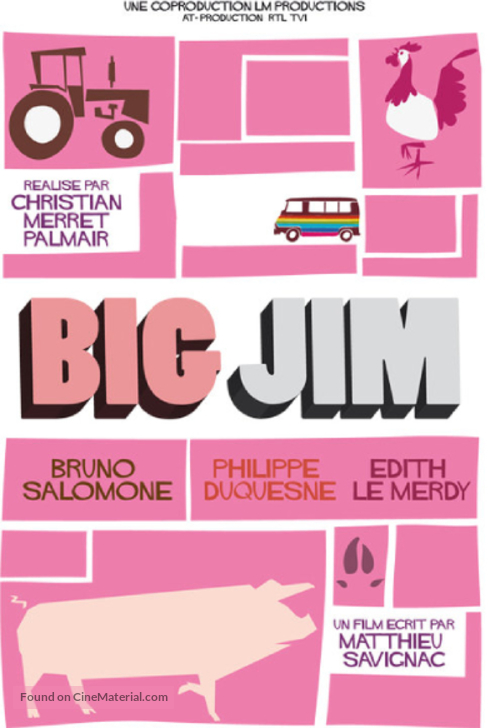 Big Jim - Belgian Movie Poster