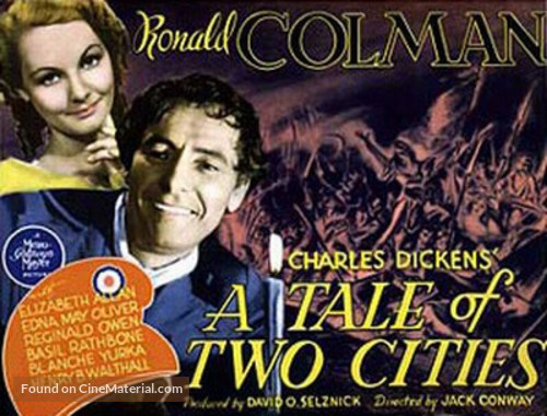 A Tale of Two Cities - British Movie Poster