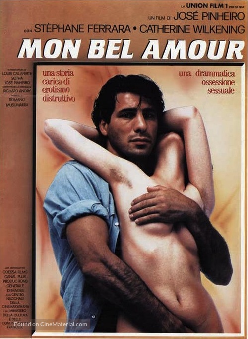 Mon bel amour, ma d&eacute;chirure - Italian Movie Poster