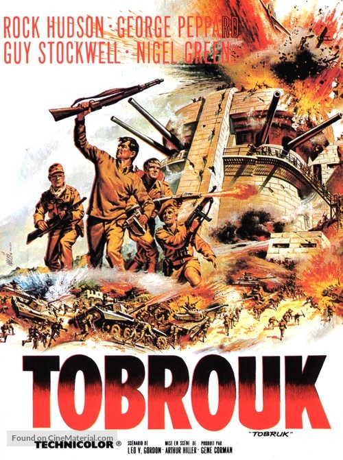Tobruk - French Movie Poster