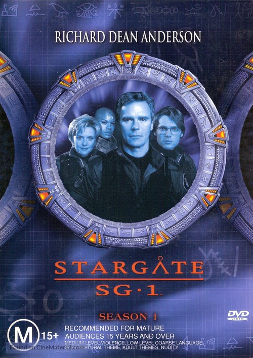 &quot;Stargate SG-1&quot; - Australian DVD movie cover