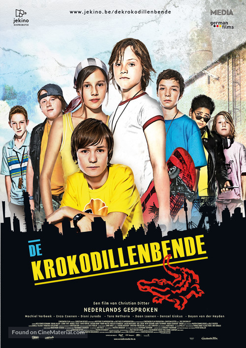 Die Vorstadtkrokodile - Dutch Movie Poster