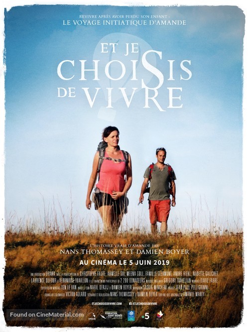 Et je choisis de vivre - French Movie Poster