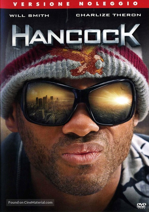 Hancock - Italian DVD movie cover