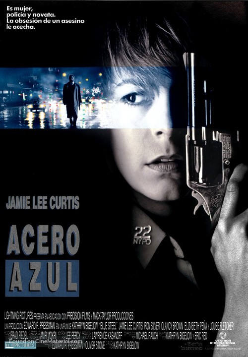 Blue Steel - Spanish Movie Poster