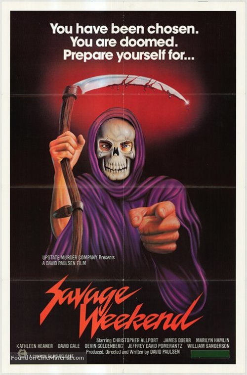 Savage Weekend - Movie Poster