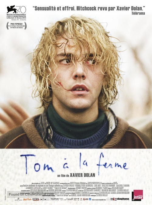 Tom &agrave; la ferme - French Movie Poster