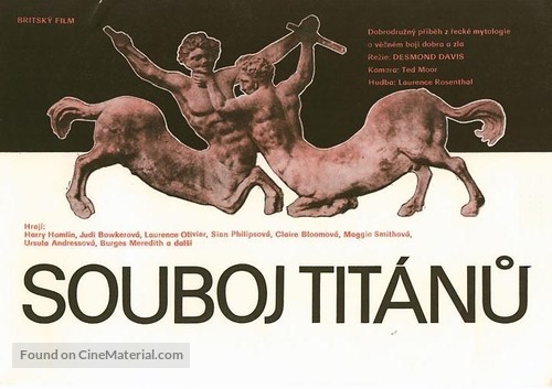 Clash of the Titans - Czech Movie Poster
