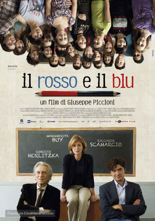 Il rosso e il blu - Italian Movie Poster