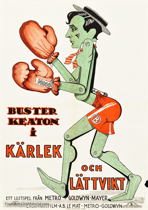 Battling Butler - Swedish Movie Poster