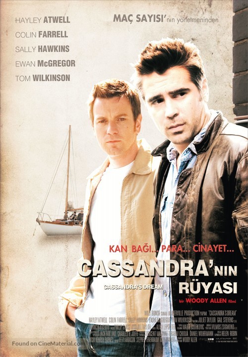 Cassandra&#039;s Dream - Turkish Movie Poster