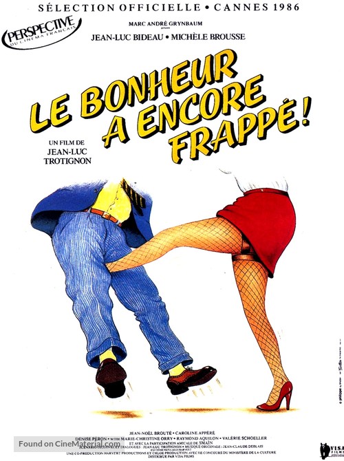 Le bonheur a encore frapp&eacute; - French Movie Poster