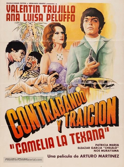 Contrabando y traici&oacute;n - Mexican Movie Poster