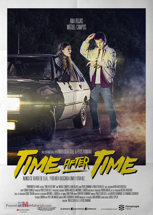 Time after time - Spanish Movie Poster