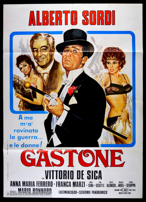 Gastone - Italian Movie Poster