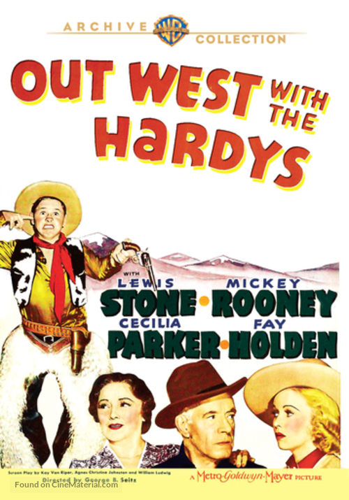 Out West with the Hardys - DVD movie cover