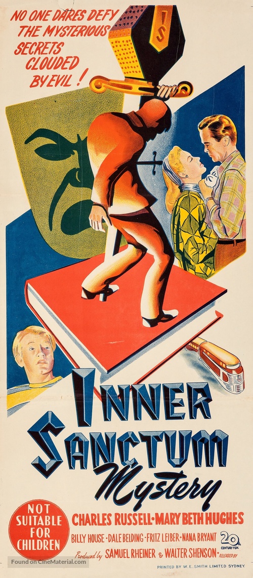 Inner Sanctum - Australian Movie Poster