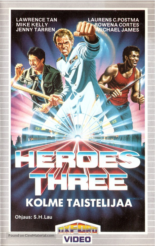 Heroes Three - Finnish VHS movie cover