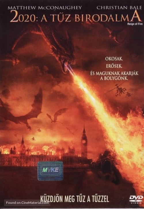 Reign of Fire - Hungarian Movie Poster