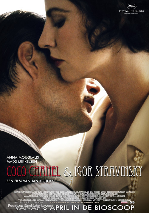 Coco Chanel &amp; Igor Stravinsky - Dutch Movie Poster