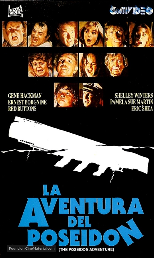 The Poseidon Adventure - Argentinian VHS movie cover