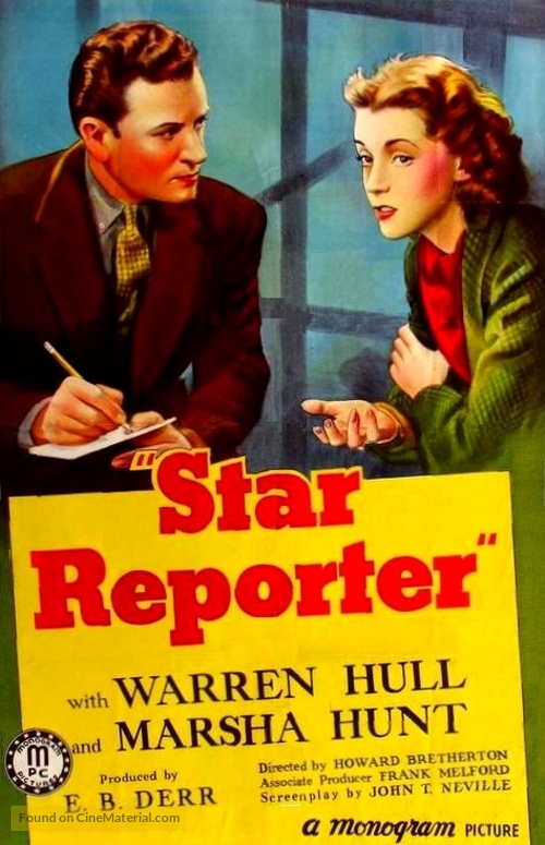Star Reporter - Movie Poster