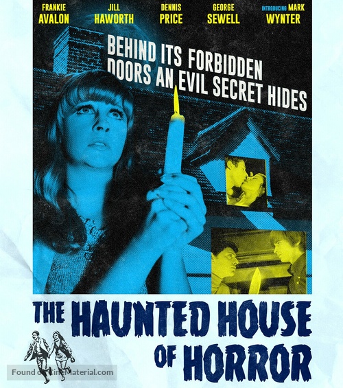 The Haunted House of Horror - British Blu-Ray movie cover