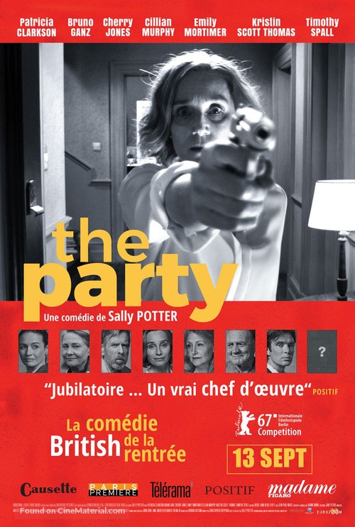The Party - French Movie Poster