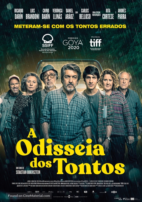 La odisea de los giles - Portuguese Movie Poster