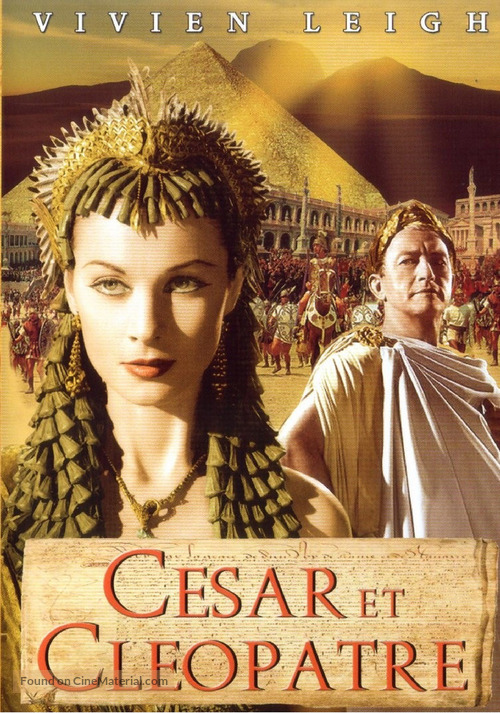 Caesar and Cleopatra - French Movie Cover