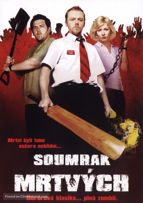 Shaun of the Dead - Czech DVD movie cover