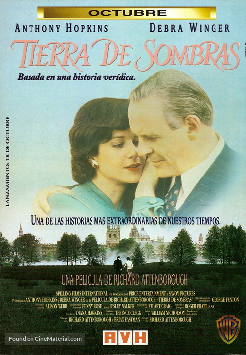 Shadowlands - Argentinian poster