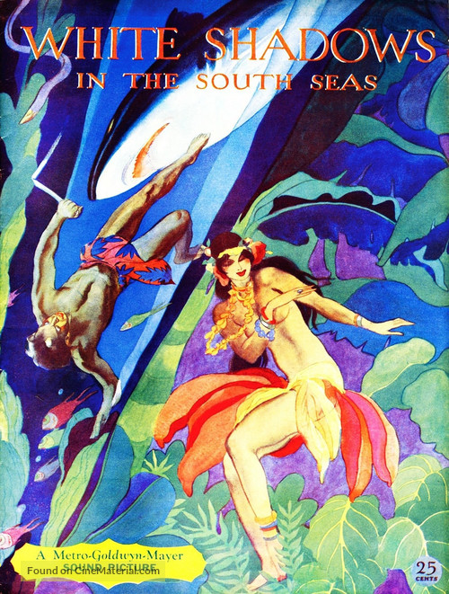 White Shadows in the South Seas - poster