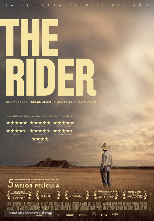 The Rider - Spanish Movie Poster