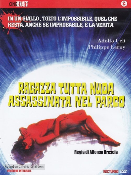 Ragazza tutta nuda assassinata nel parco - Italian Movie Cover