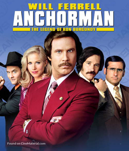 Anchorman: The Legend of Ron Burgundy - Movie Cover