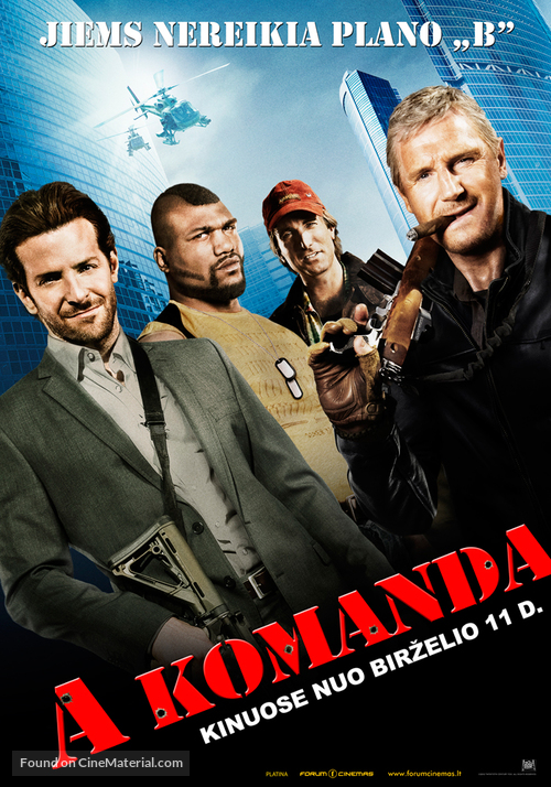 The A-Team - Lithuanian Movie Poster