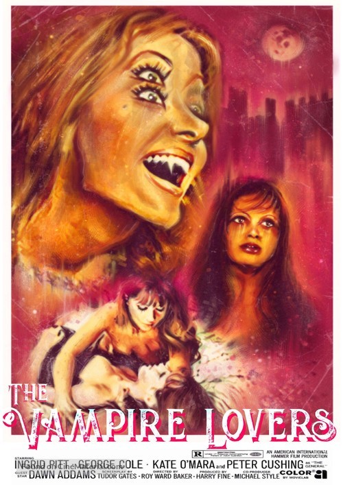 The Vampire Lovers - British poster