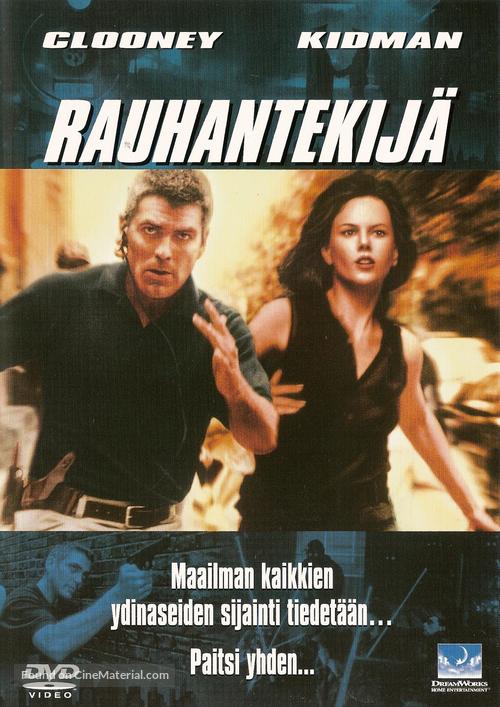 The Peacemaker - Finnish DVD movie cover
