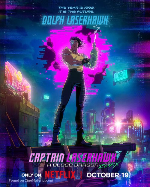 &quot;Captain Laserhawk: A Blood Dragon Remix&quot; - Movie Poster