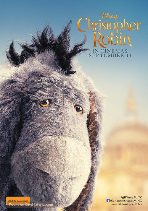 Christopher Robin - Australian Movie Poster